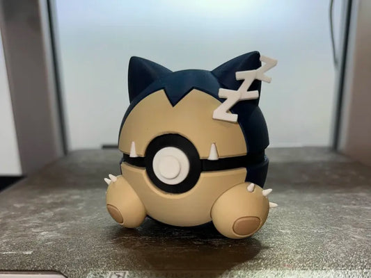 Sleeping Snorlax Character Ball