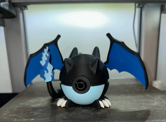 LED Mega Charizard X Character Ball